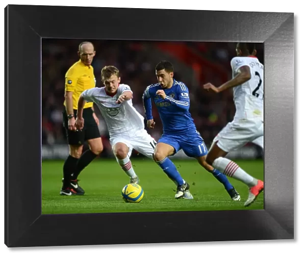 Battle for the Ball: Ward-Prowse vs. Hazard - Southampton vs. Chelsea FA Cup Clash (January 2013)