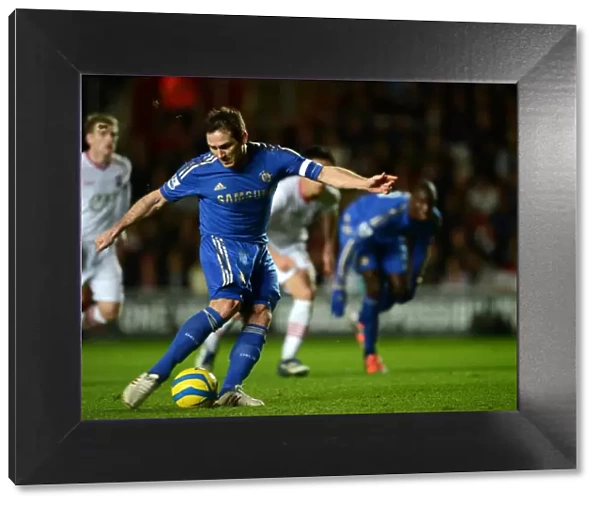 Frank Lampard's Fifth Goal: Chelsea's Dominance Over Southampton in FA Cup (5th January 2013)