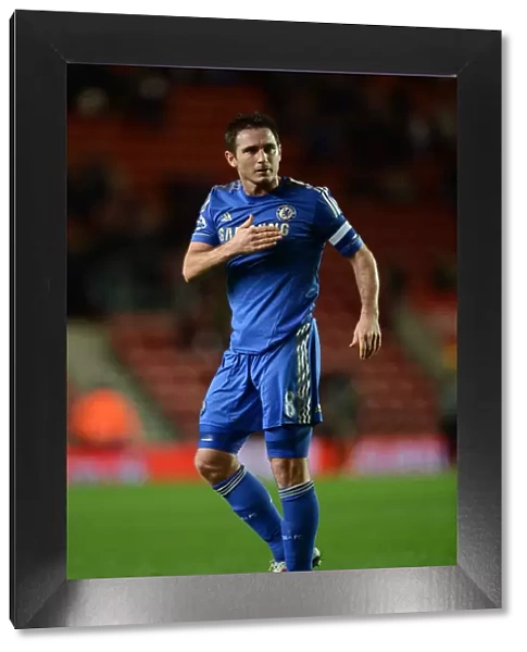 Frank Lampard's FA Cup Victory: Chelsea's Captain Celebrates with Pride at St. Mary's