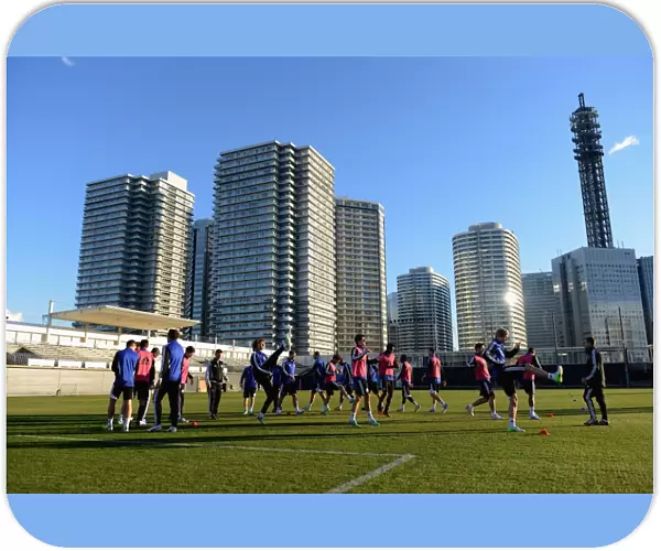 Chelsea FC Training for FIFA Club World Cup at Marinos Town, Yokohama, Japan (December 10, 2012)
