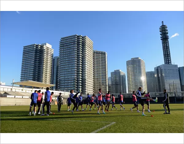 Chelsea FC Training for FIFA Club World Cup at Marinos Town, Yokohama, Japan (December 10, 2012)