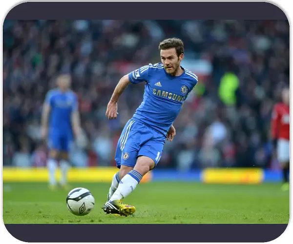FA Cup Quarterfinal Showdown: Juan Mata's Leadership at Old Trafford - Manchester United vs. Chelsea (March 10, 2013)