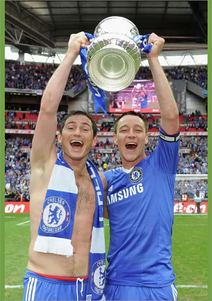 Chelsea FC: Frank Lampard and John Terry Celebrate FA Cup Victory (2010)