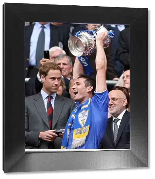 Frank Lampard's FA Cup Triumph: Chelsea's Victory over Manchester United at Wembley (2007)