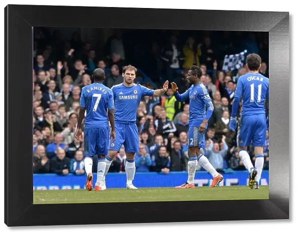 Ivanovic Scores Chelsea's Second Goal Against Sunderland at Stamford Bridge (BPL 2013)