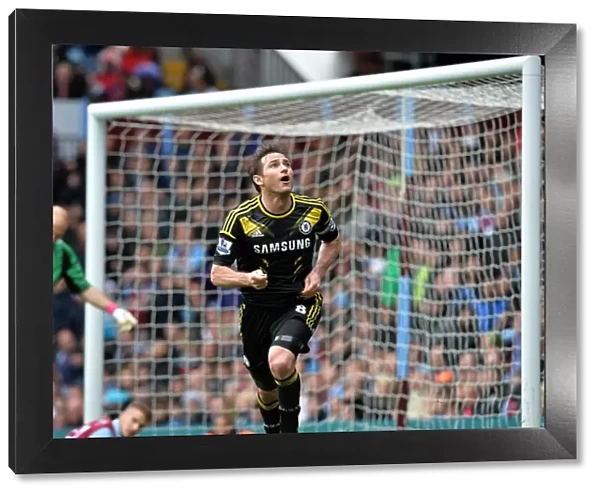 Frank Lampard's Double: Chelsea's Thrilling Victory at Aston Villa in the Barclays Premier League (11th May 2013)
