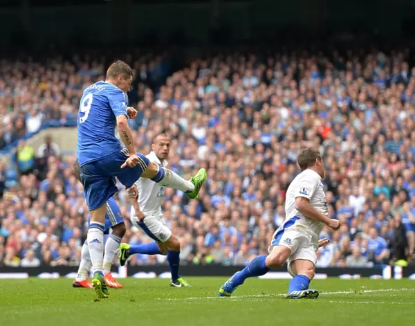 Fernando Torres Scores Chelsea's Second Goal Against Everton (May 19, 2013) - Barclays Premier League