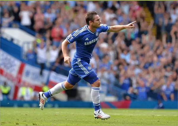Frank Lampard's Double: Chelsea's Triumph over Hull City Tigers in the Barclays Premier League (18th August 2013)