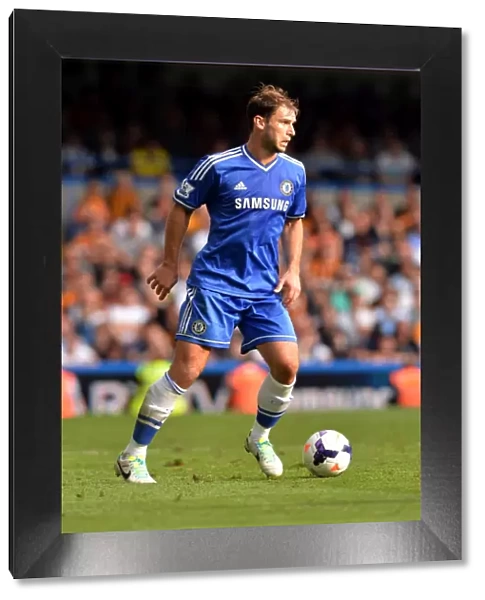 Branislav Ivanovic in Action: Chelsea vs. Hull City Tigers, Barclays Premier League (18th August 2013)