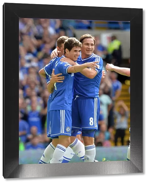 Chelsea's Oscar and Frank Lampard: A Celebration of Goalscoring Synergy (18th August 2013)