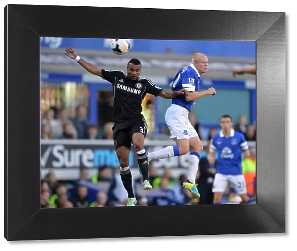 Battle for the Ball: Ashley Cole vs. Steven Naismith - Everton vs. Chelsea, Premier League Showdown (September 14, 2013)