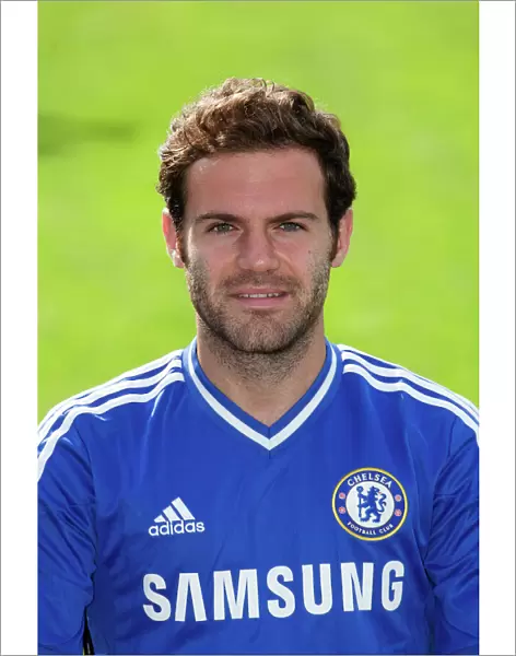 Juan Mata at Chelsea FC Training Ground: 2013-2014 Squad