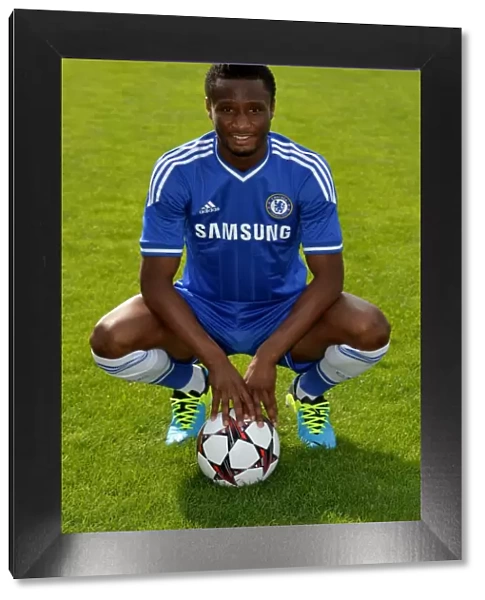 Chelsea FC 2013-2014 Squad: John Obi Mikel at Cobham Training Ground
