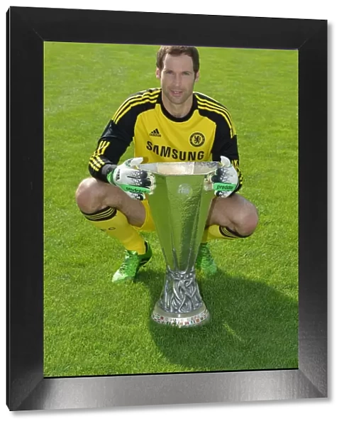 Chelsea FC: 2013-2014 Squad Photocall - Petr Cech at Cobham Training Ground