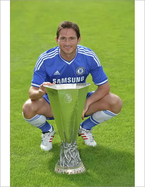 Chelsea FC: 2013-2014 Squad Photocall - Frank Lampard at Cobham Training Ground