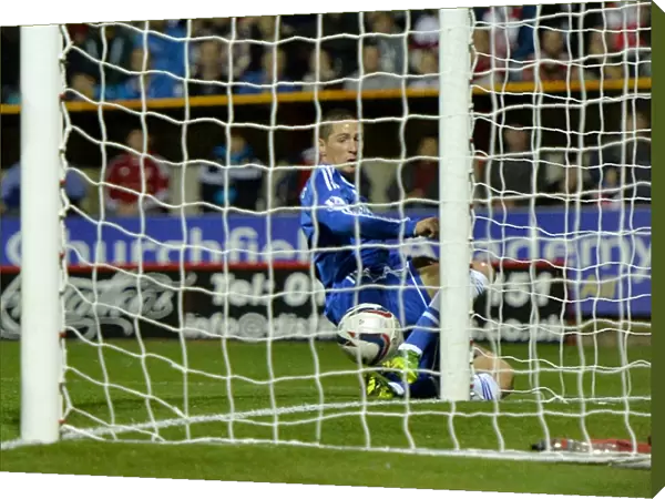 Fernando Torres Scores First Chelsea Goal of the Season: Swindon v Chelsea (September 24, 2013)