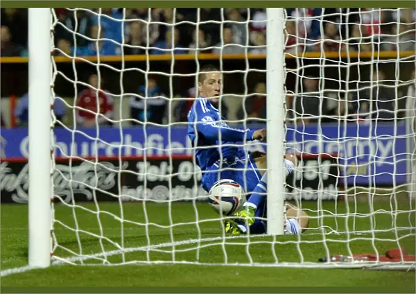 Fernando Torres Scores First Chelsea Goal of the Season: Swindon v Chelsea (September 24, 2013)