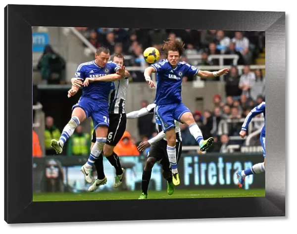 John Terry's Powerful Header Towards Victory: Chelsea vs. Newcastle United (November 2013)