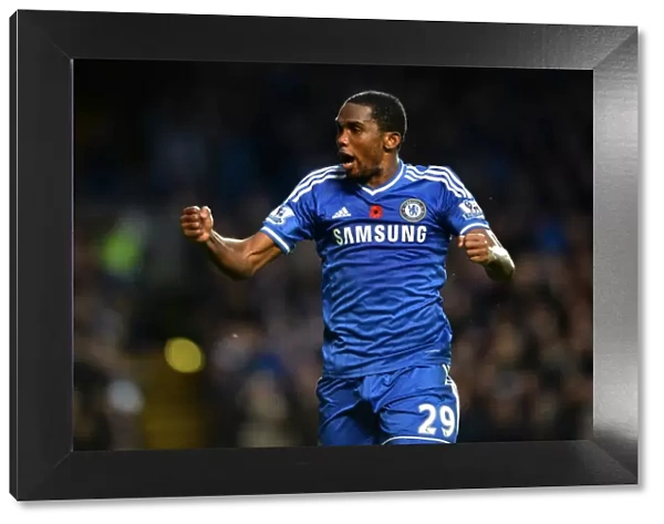 Samuel Eto'o's Thrilling First Goal for Chelsea Against West Bromwich Albion (Nov. 9, 2013)