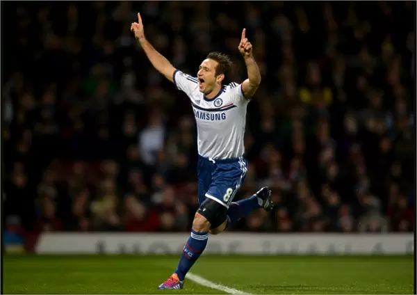 Frank Lampard's Penalty: Chelsea's First Goal at Upton Park vs. West Ham United (November 2013)