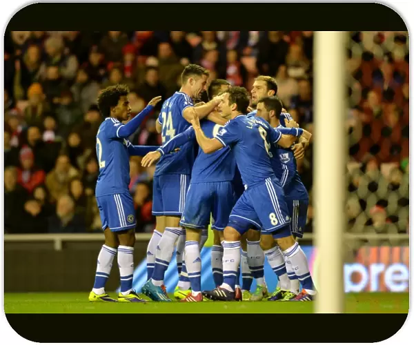 Frank Lampard's Epic Goal Celebration: Chelsea's First at Sunderland (December 2013)