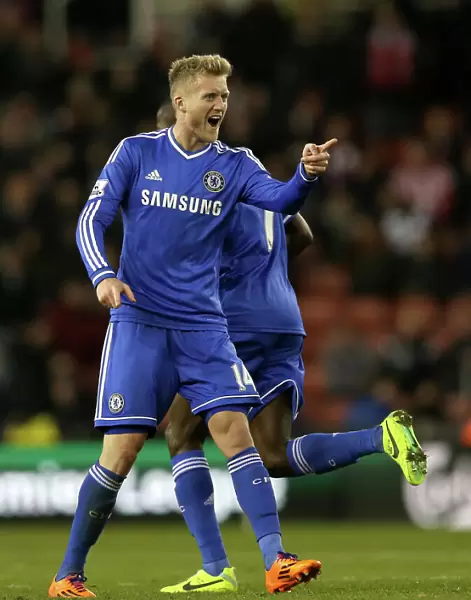 Chelsea's Double Victory: Schurrle's Brace at Stoke City, Britannia Stadium (Barclays Premier League, 7th December 2013)