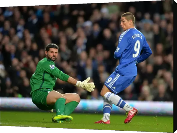 Fernando Torres Scores First Goal for Chelsea Against Crystal Palace in Barclays Premier League (December 14, 2013)