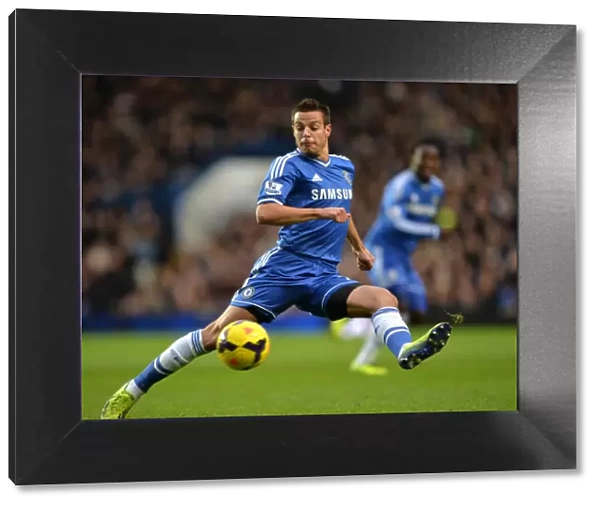 Cesar Azpilicueta in Action: Chelsea vs. Crystal Palace, Barclays Premier League (December 14, 2013)