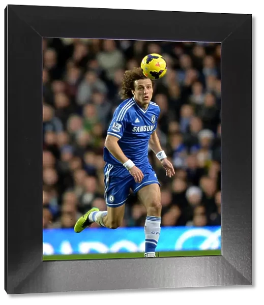 David Luiz at Stamford Bridge: Chelsea vs. Crystal Palace, Barclays Premier League (14th December 2013)