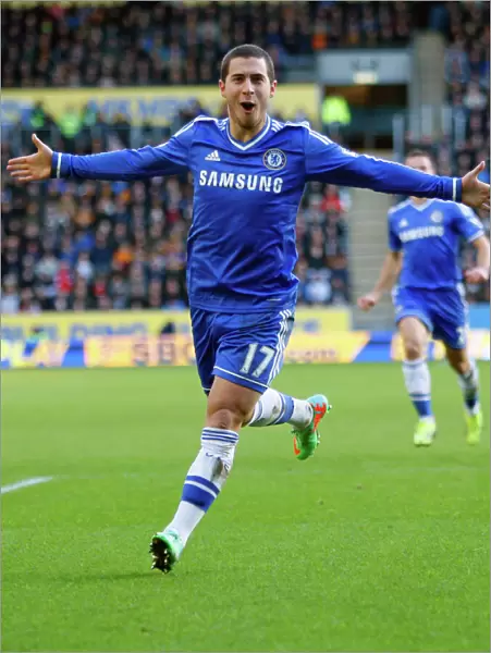 Eden Hazard's Thrilling Goal: Chelsea's Victory at Hull City (BPL, 11th January 2014)