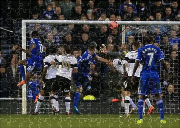 Jon Obi Mikel Scores First: Derby County vs. Chelsea - FA Cup Third Round - iPro Stadium (5th January 2014)
