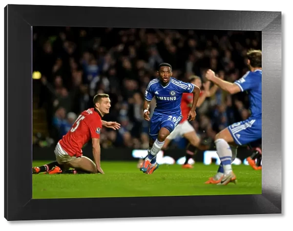 Samuel Eto'o's Double Strike: Chelsea's Glory Against Manchester United (19th January 2014)
