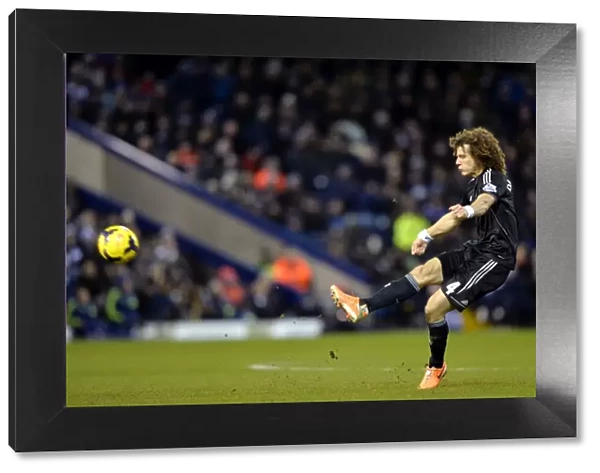 David Luiz at The Hawthorns: Chelsea's Free-Kick Against West Bromwich Albion (11th February 2014)