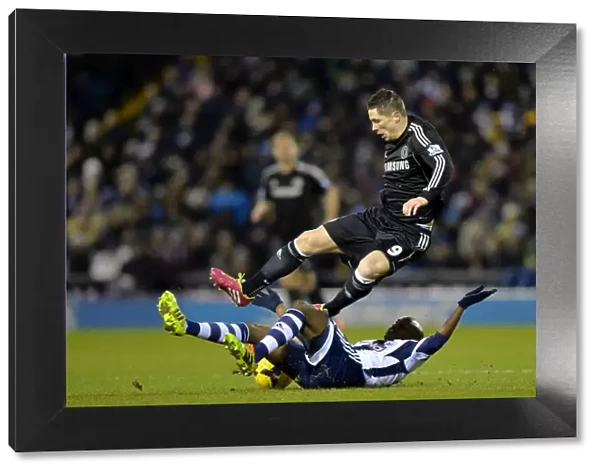 Battle for the Ball: Torres vs. Mulumbu - West Bromwich Albion vs. Chelsea, Premier League Rivalry