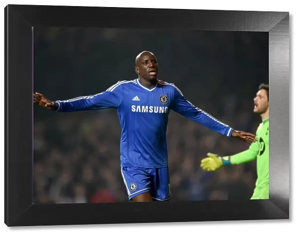 Demba Ba's Brace: Chelsea's Fourth Goal in Thrilling Victory over Tottenham (March 8, 2014)