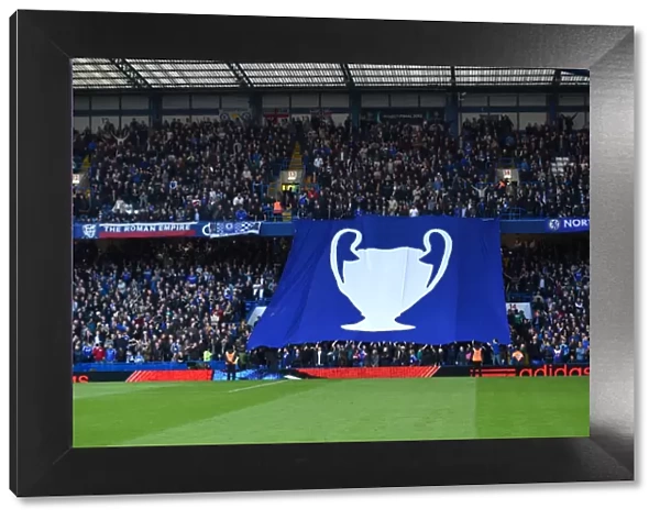 A Sea of Blue: Chelsea vs. Tottenham Hotspur at Stamford Bridge (8th March 2014) - The Chelsea Banner
