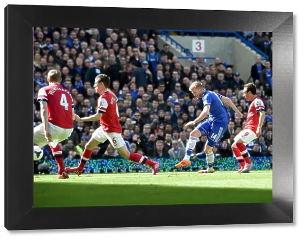 Schurrle Scores Chelsea's Second Goal Against Arsenal at Stamford Bridge (March 22, 2014)
