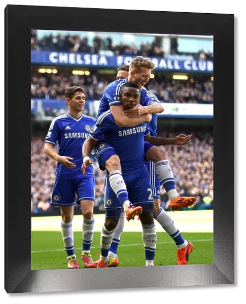 Samuel Eto'o's Thrilling First Goal Against Arsenal: A Memorable Moment at Stamford Bridge (22nd March 2014)