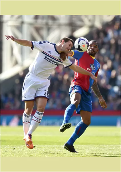 Azpilicueta vs. Puncheon: A Football Battle at Selhurst Park - Crystal Palace vs. Chelsea, Barclays Premier League, 2014
