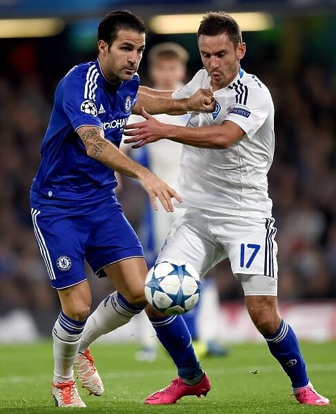 Battle for the Ball: Fabregas vs. Rybalka - Chelsea vs. Dynamo Kiev in the Champions League (November 2015)
