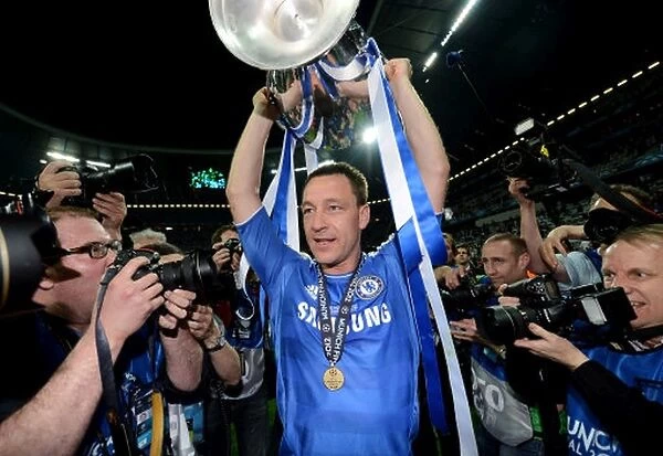 Champions League Triumph: Bayern Munich's John Terry and the Trophy