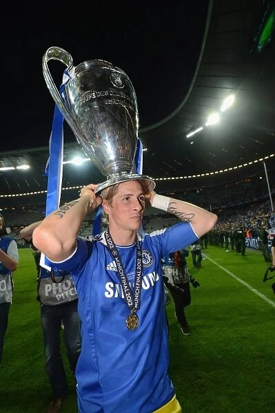 Champions League Triumph: Fernando Torres's Goal Secures Victory for Chelsea against Bayern Munich, Munich 2012