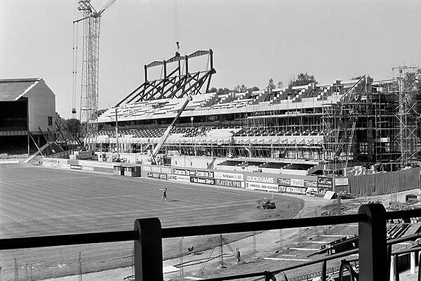 Chelsea Football Club's New East Stand Takes Shape at Stamford Bridge