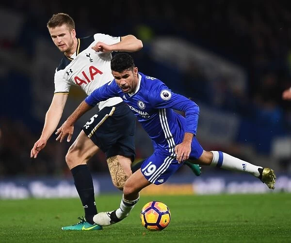 Clash at Stamford Bridge: Diego Costa vs. Eric Dier - Premier League Showdown