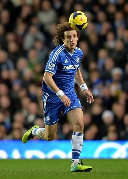 David Luiz at Stamford Bridge: Chelsea vs. Crystal Palace, Barclays Premier League (14th December 2013)
