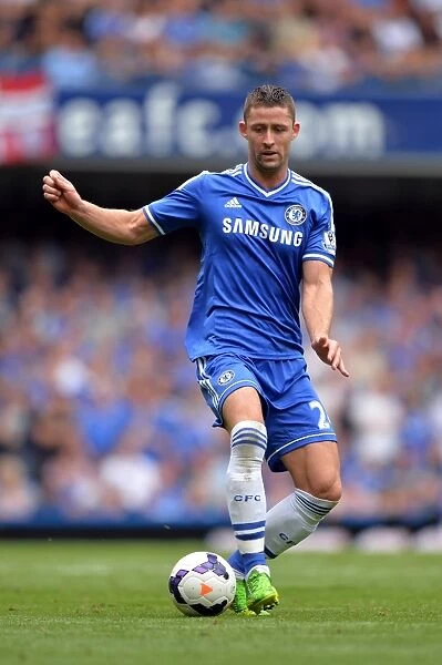 Gary Cahill in Action: Chelsea vs. Hull City Tigers, Premier League (August 18, 2013)