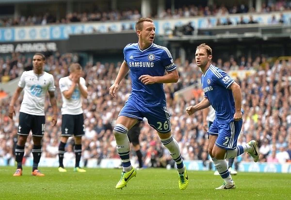 John Terry's Thrilling Goal: Chelsea's First Strike Against Tottenham Hotspur (BPL 2013)