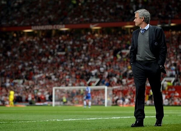 Jose Mourinho at Old Trafford: A Premier League Showdown (Manchester United vs. Chelsea, 2013)
