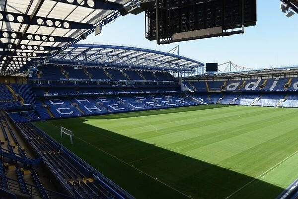 A Sea of Blue: Packed Stamford Bridge - Chelsea Football Club's Home