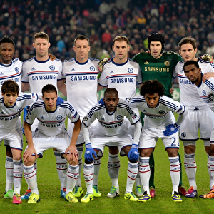 Champions League Framed Print Collection: Basel v Chelsea 26th November 2013